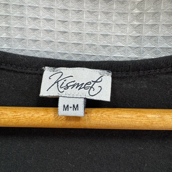 Kismet Black Tank Top with Rainbow Heart - size medium - Picture 3 of 8